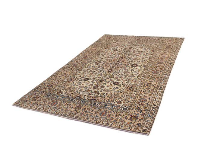 6' 3 x 9' 10 Kashan Wool Rug