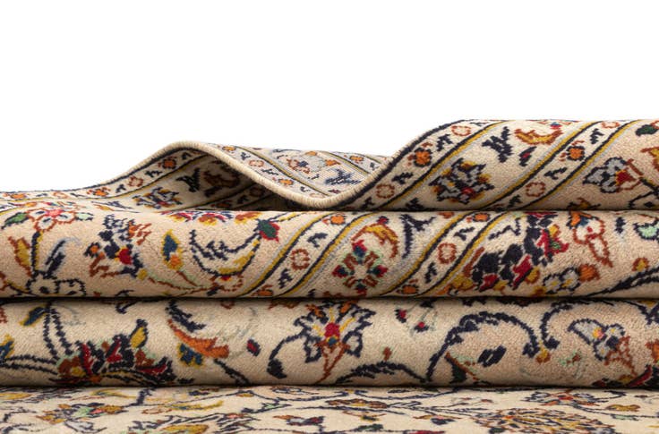 Detail image of 6' 3 x 9' 10 Kashan Wool Rug