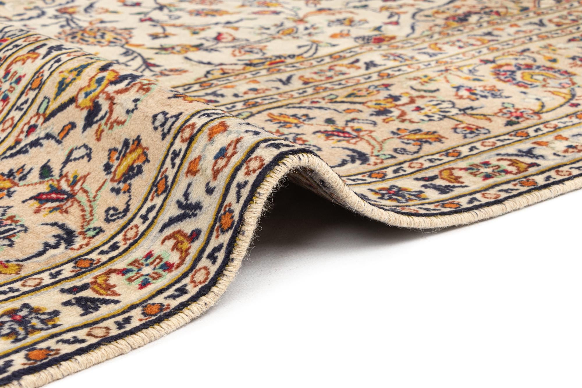 6' 3 x 9' 10 Kashan Wool Rug