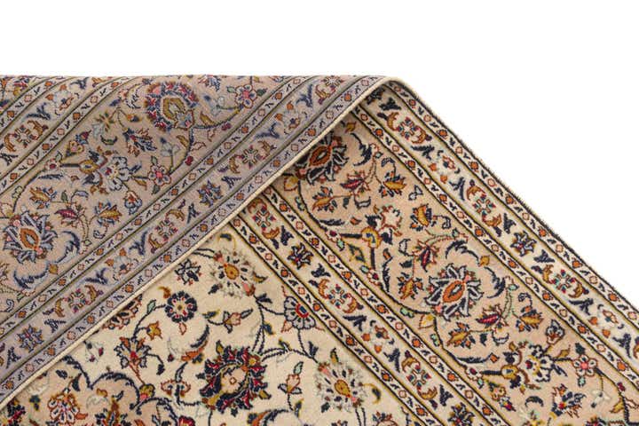 6' 3 x 9' 10 Kashan Wool Rug