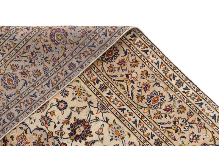 Detail image of 6' 3 x 9' 10 Kashan Wool Rug