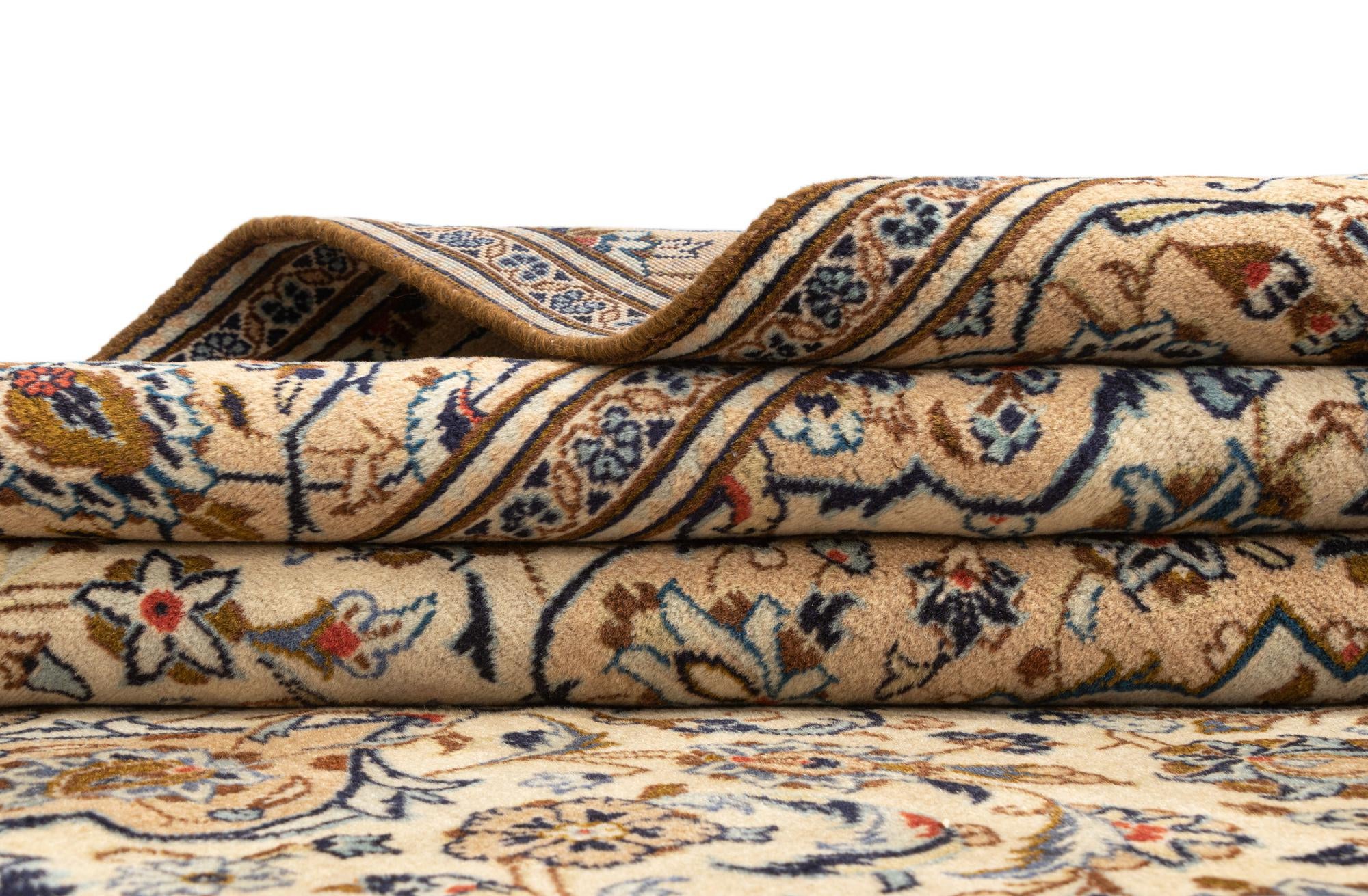 6' 6 x 9' 9 Kashan Wool Rug