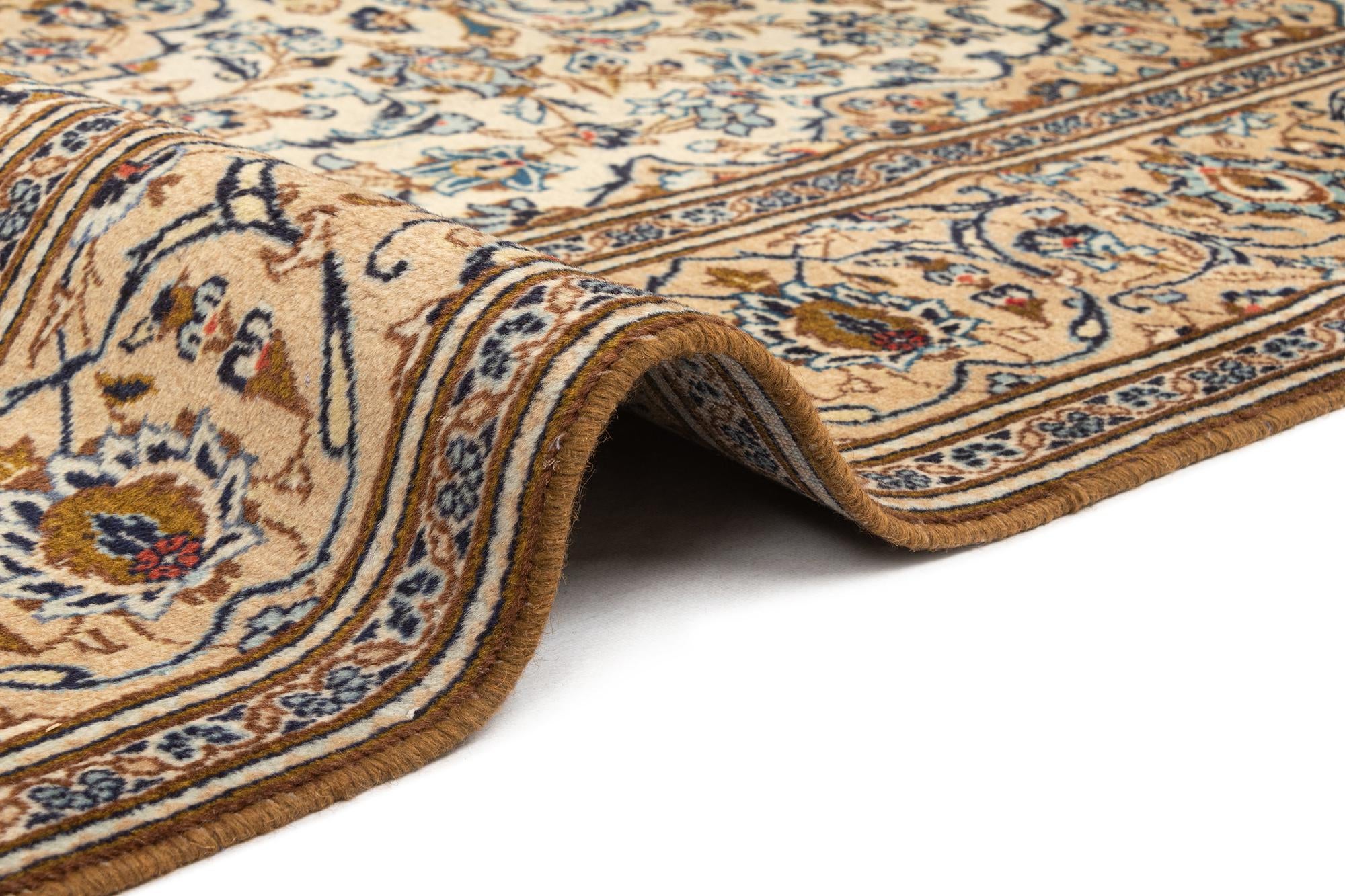 6' 6 x 9' 9 Kashan Wool Rug