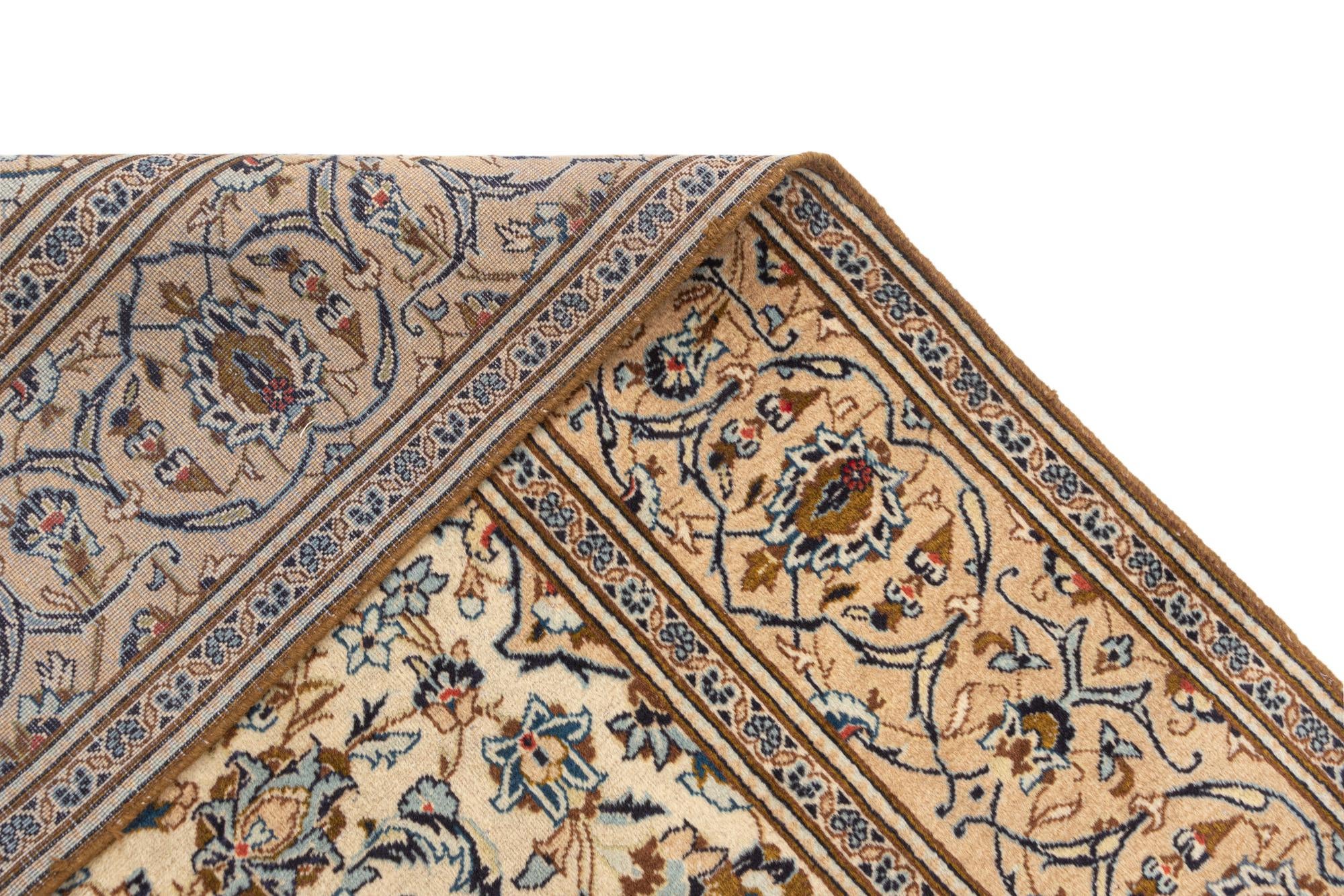 6' 6 x 9' 9 Kashan Wool Rug