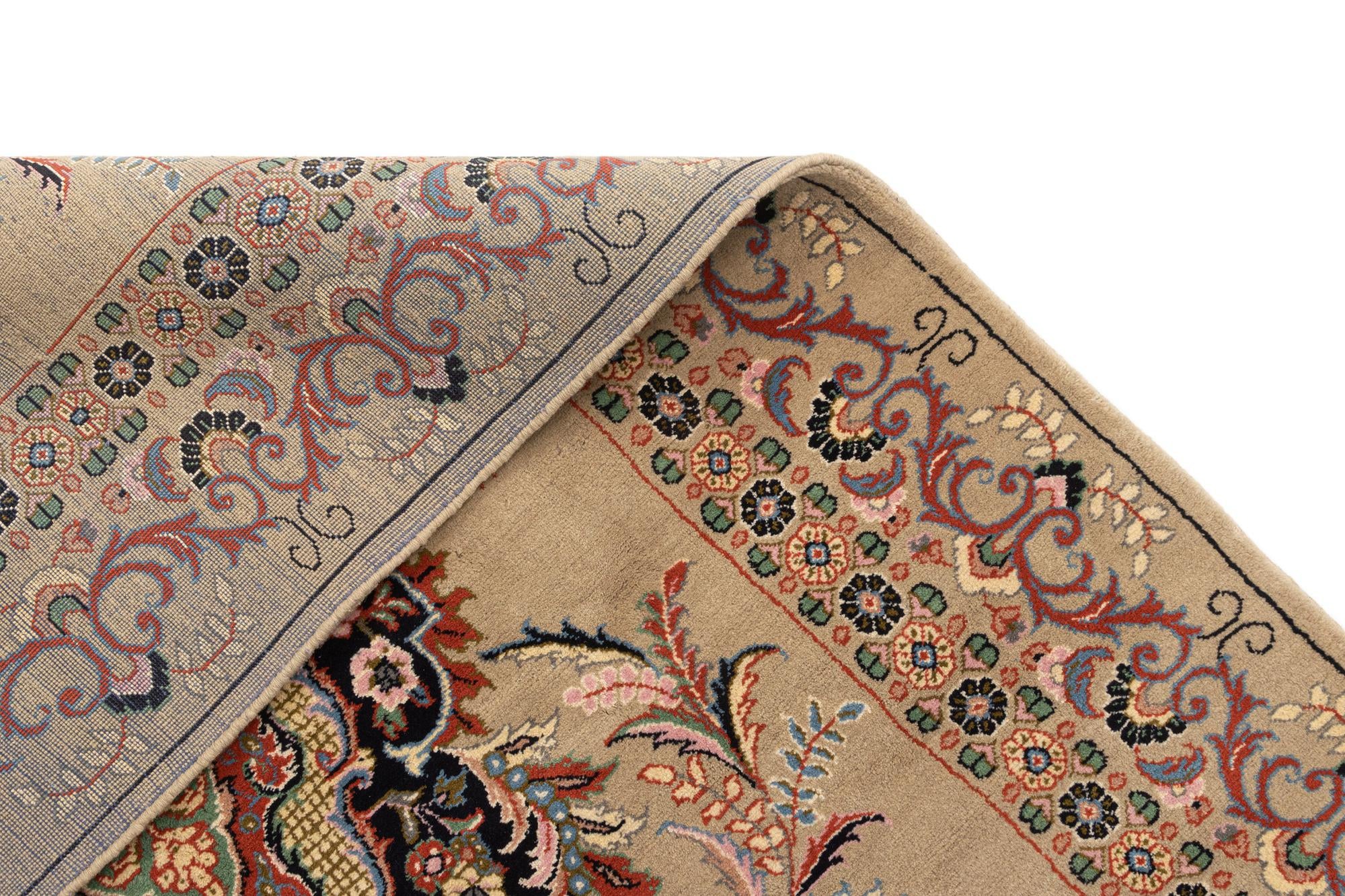 4' 6 x 7' 1 Kashan Rug