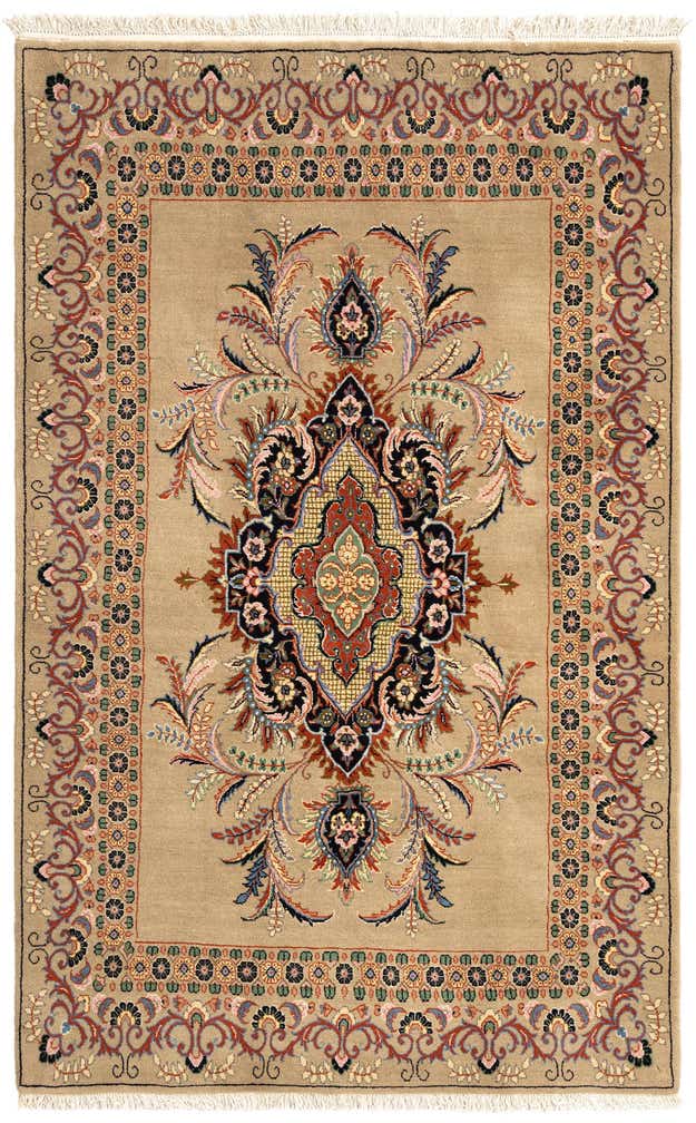 4' 6 x 7' 1 Kashan Rug
