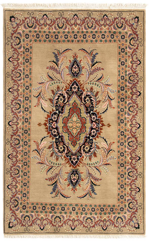Detail image of 4' 6 x 7' 1 Kashan Rug
