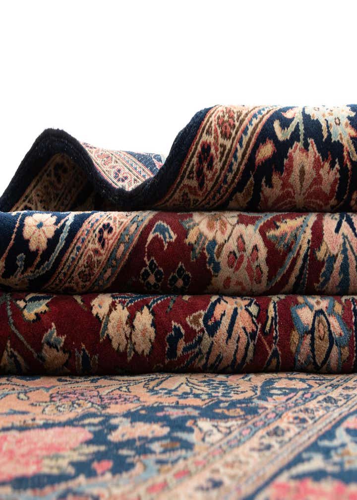 4' 5 x 6' 7 Kashan Wool Rug