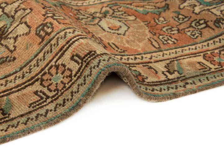 7' 8 x 11' 1 Hand Knotted Kashan Persian Wool Rug