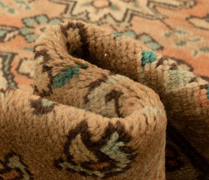 7' 8 x 11' 1 Hand Knotted Kashan Persian Wool Rug