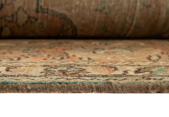 7' 8 x 11' 1 Hand Knotted Kashan Persian Wool Rug