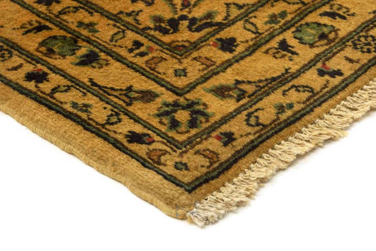 Detail image of 9' 7 x 12' 10 Hand Knotted Kashan Persian Wool Rug