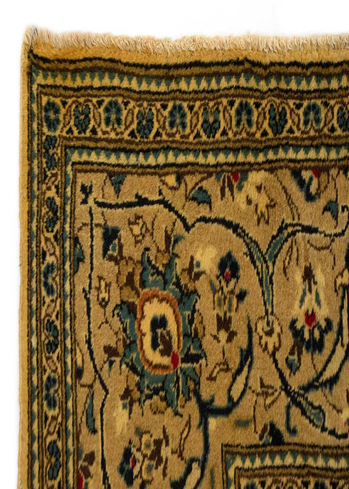 7' 11 x 11' 4 Hand Knotted Kashan Persian Wool Rug