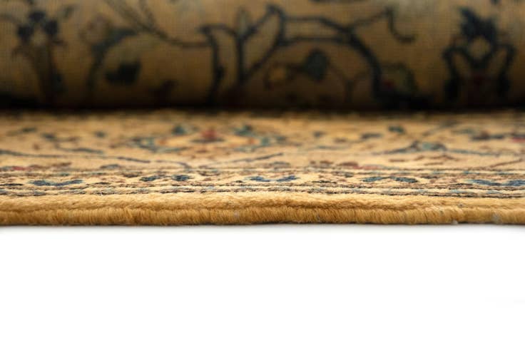 Detail image of 7' 11 x 11' 4 Hand Knotted Kashan Persian Wool Rug