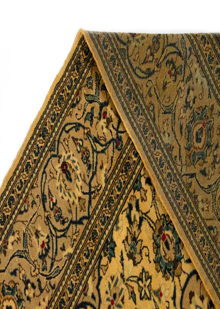 7' 11 x 11' 4 Hand Knotted Kashan Persian Wool Rug