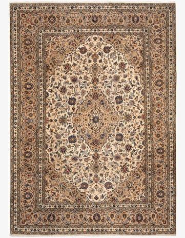 7' 11 x 11' Kashan Wool Rug