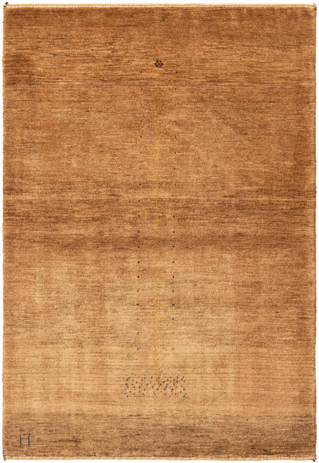 Detail image of 3' 5 x 4' 11 Kashkuli Gabbeh Rug