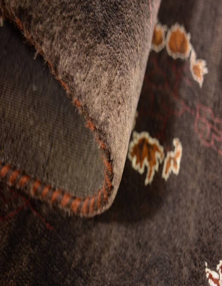 Detail image of 6' 7 x 9' 9 Hand Knotted Kashkuli Gabbeh Oriental Wool Rug