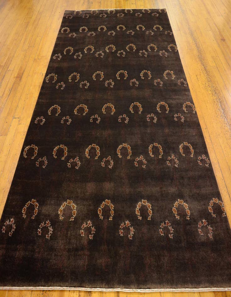 Detail image of 6' 7 x 9' 9 Hand Knotted Kashkuli Gabbeh Oriental Wool Rug