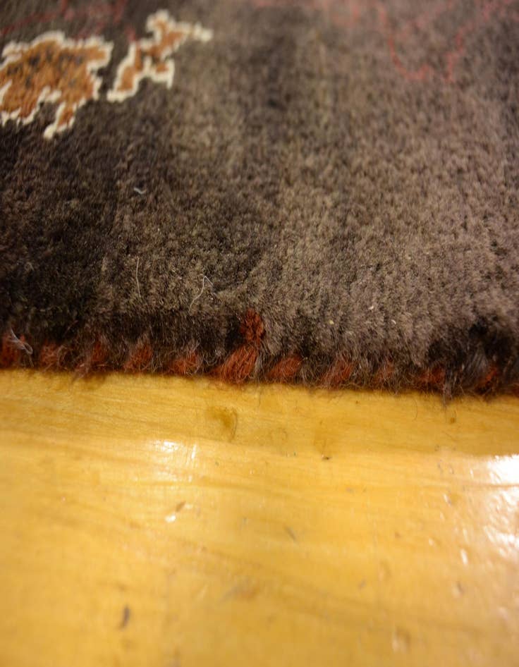 Detail image of 6' 7 x 9' 9 Hand Knotted Kashkuli Gabbeh Oriental Wool Rug