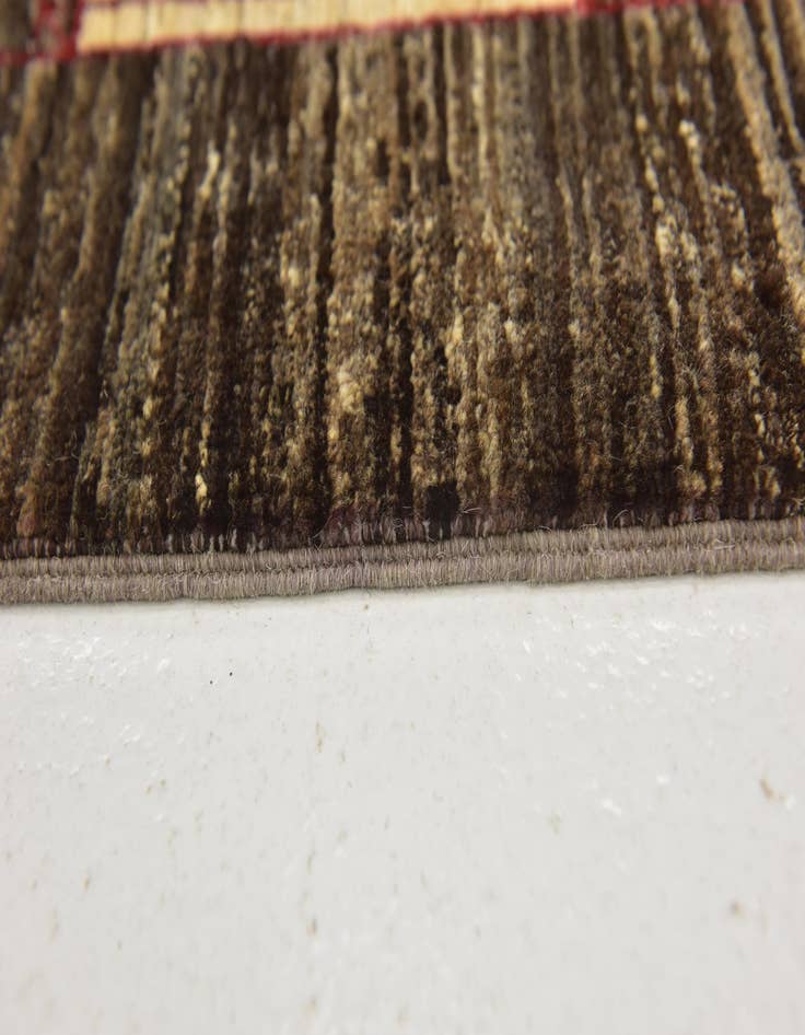 Detail image of 5' 9 x 8'  Hand Knotted Kashkuli Gabbeh Wool Rug