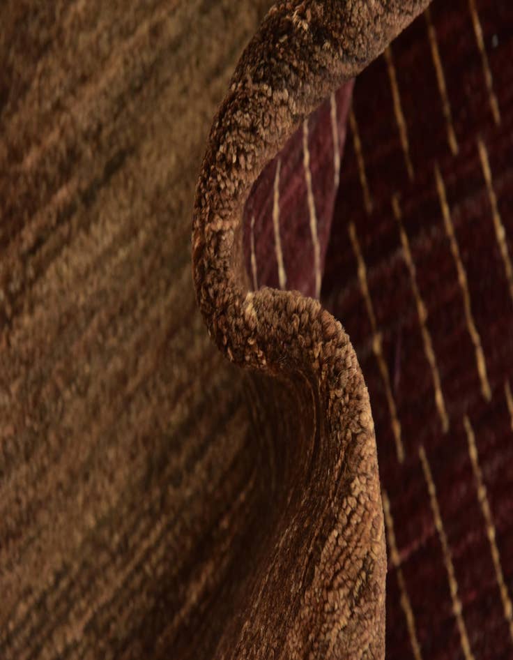 Detail image of 7' 10 x 9' 4 Hand Knotted Kashkuli Gabbeh Wool Rug