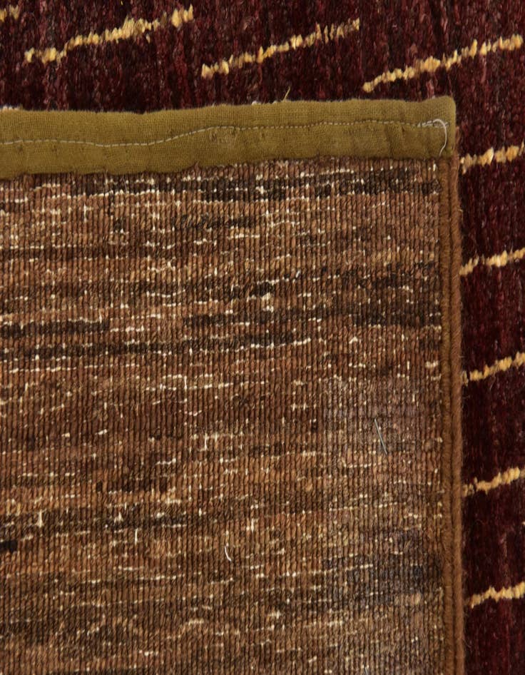 Detail image of 7' 10 x 9' 4 Hand Knotted Kashkuli Gabbeh Wool Rug