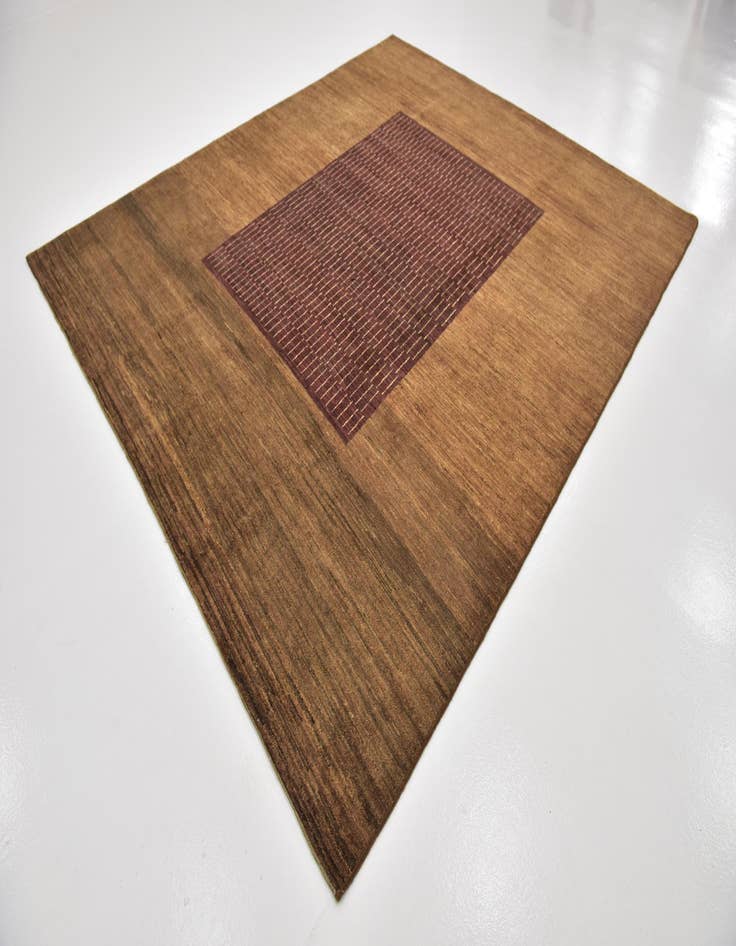 Detail image of 7' 10 x 9' 4 Hand Knotted Kashkuli Gabbeh Wool Rug