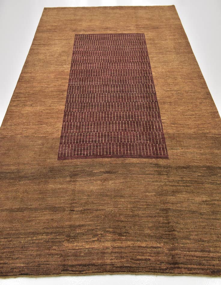 Detail image of 7' 10 x 9' 4 Hand Knotted Kashkuli Gabbeh Wool Rug