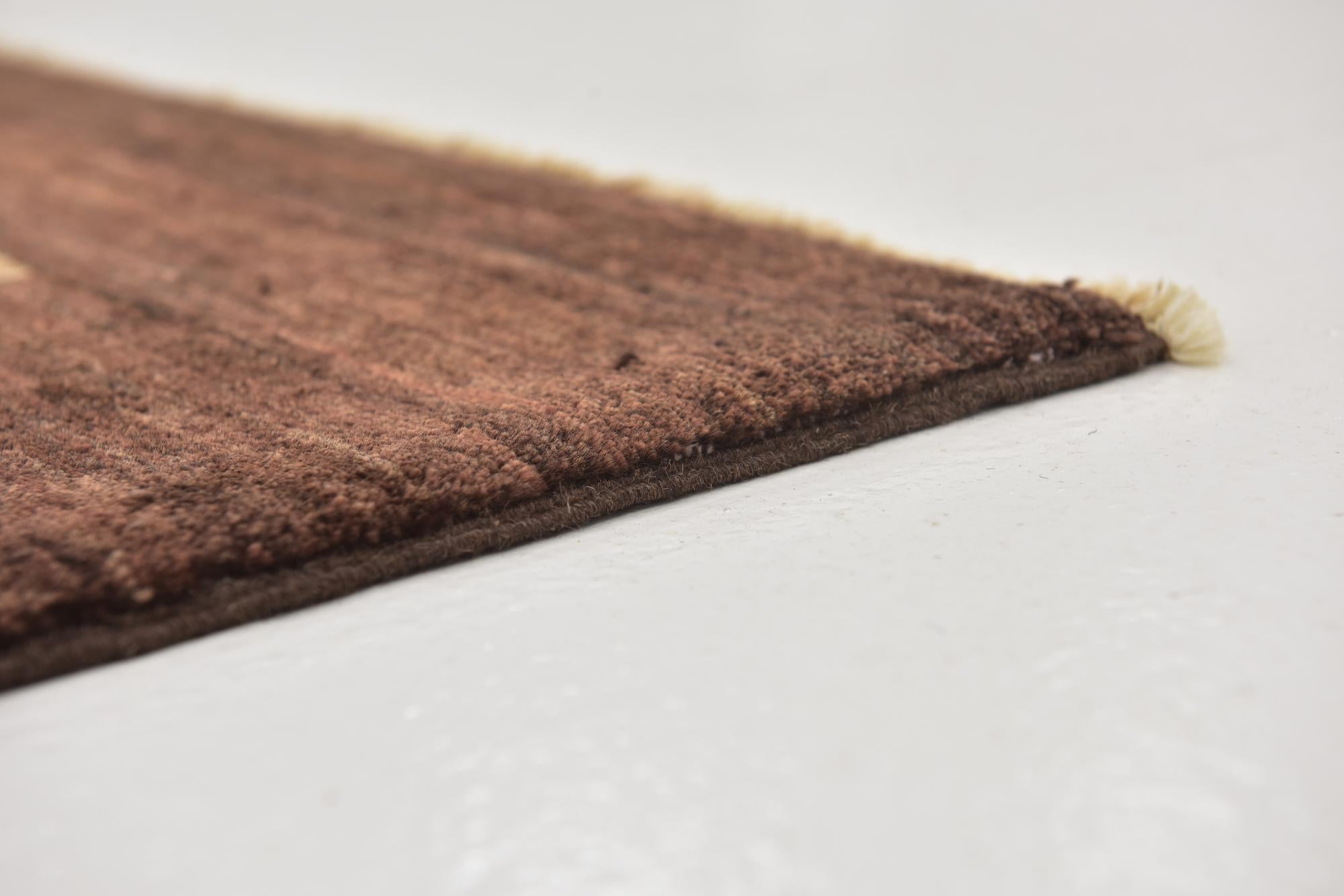 6' 2 x 8' 8 Hand Knotted Kashkuli Gabbeh Wool Rug