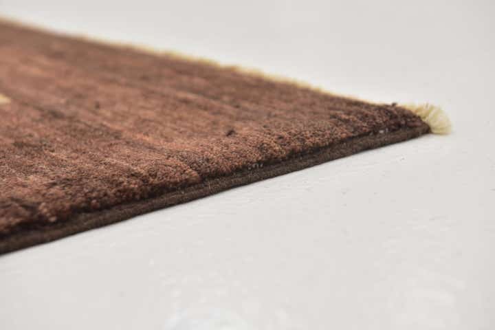 6' 2 x 8' 8 Hand Knotted Kashkuli Gabbeh Wool Rug