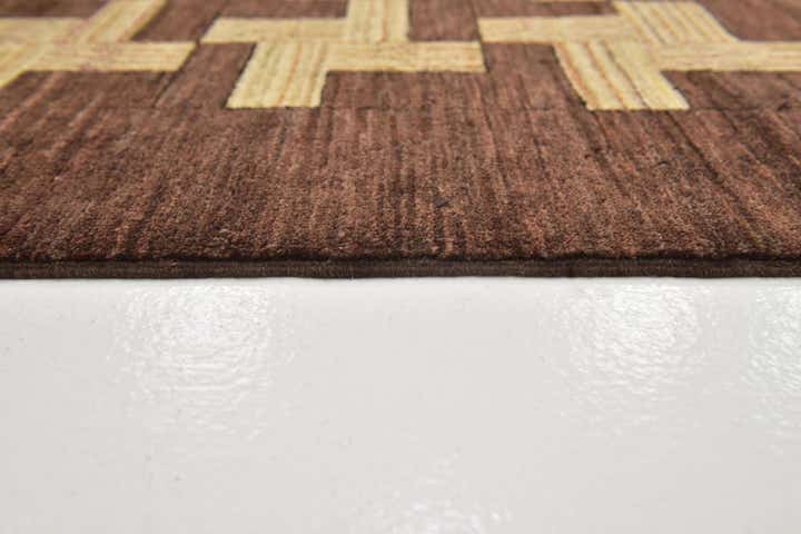 6' 2 x 8' 8 Hand Knotted Kashkuli Gabbeh Wool Rug