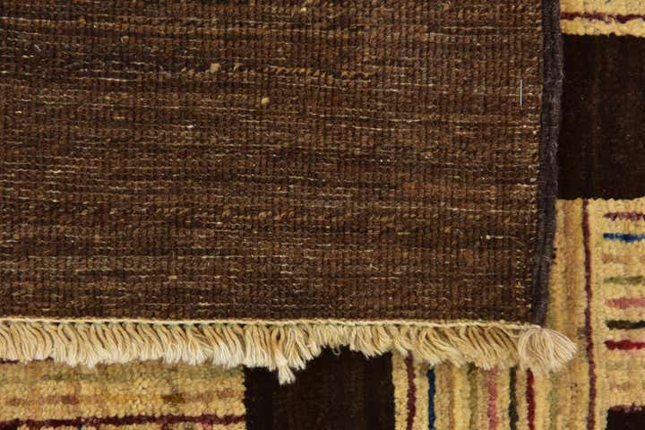 5' 9 x 9' 10 Hand Knotted Kashkuli Gabbeh Wool Rug