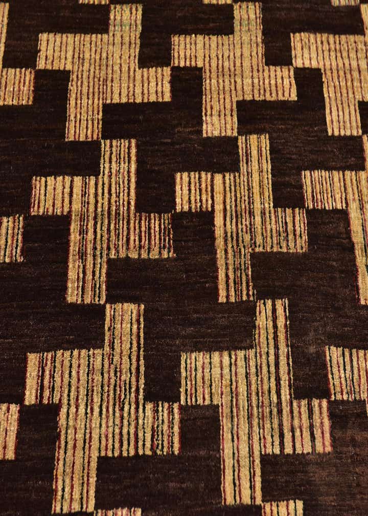 6' x 8' 8 Hand Knotted Kashkuli Gabbeh Wool Rug