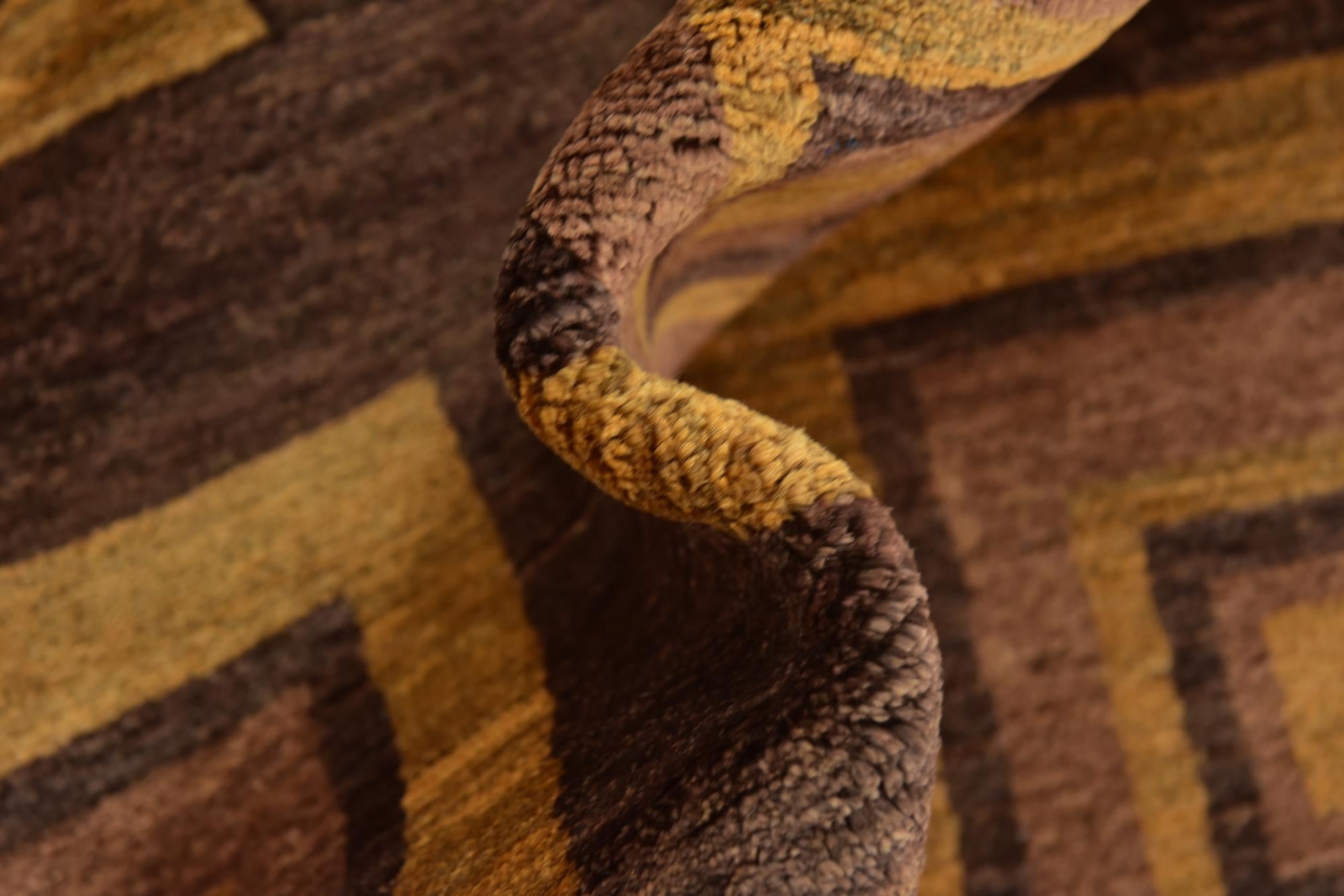 6' x 8' 2 Hand Knotted Kashkuli Gabbeh Wool Rug