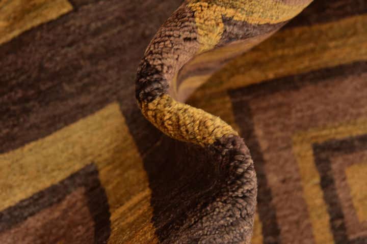 6' x 8' 2 Hand Knotted Kashkuli Gabbeh Wool Rug