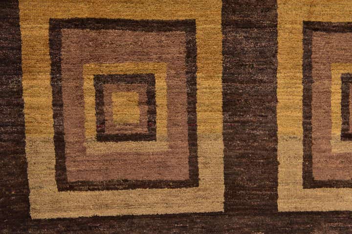 6' x 8' 2 Hand Knotted Kashkuli Gabbeh Wool Rug