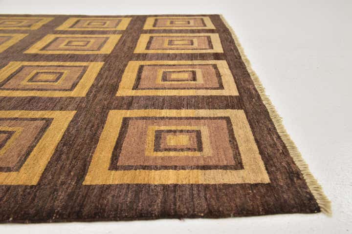 6' x 8' 2 Hand Knotted Kashkuli Gabbeh Wool Rug
