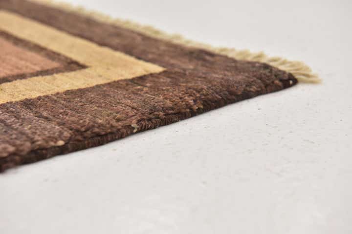 6' x 8' 2 Hand Knotted Kashkuli Gabbeh Wool Rug