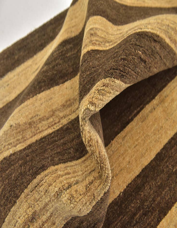 Detail image of 5' 7 x 7' 7  Hand Knotted Kashkuli Gabbeh Wool Rug