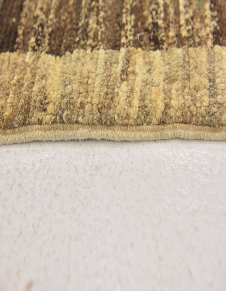 Detail image of 6' 6 x 9' 8  Hand Knotted Kashkuli Gabbeh Wool Rug