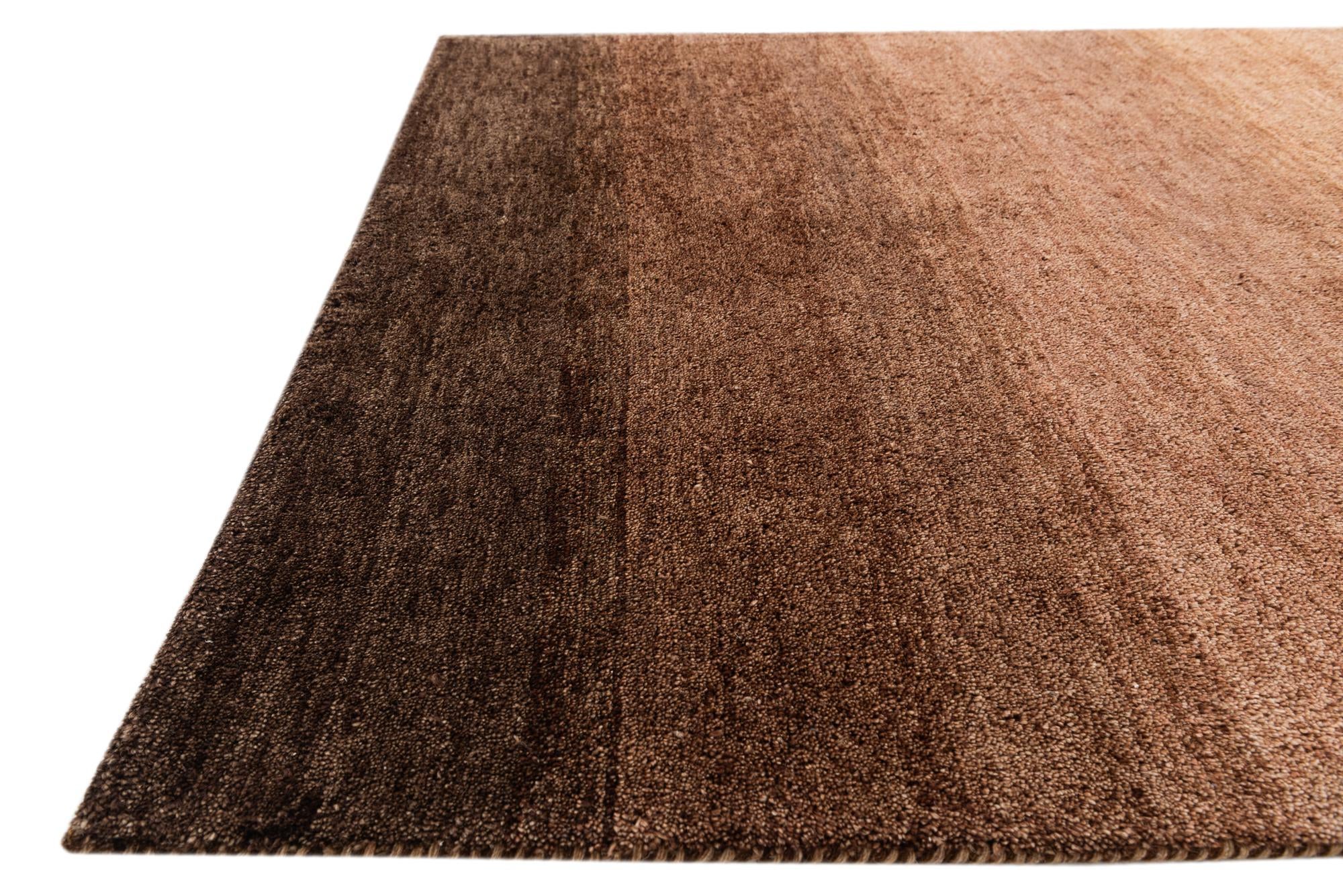 4' 8 x 6' 6 Hand Knotted Kashkuli Gabbeh Wool Rug