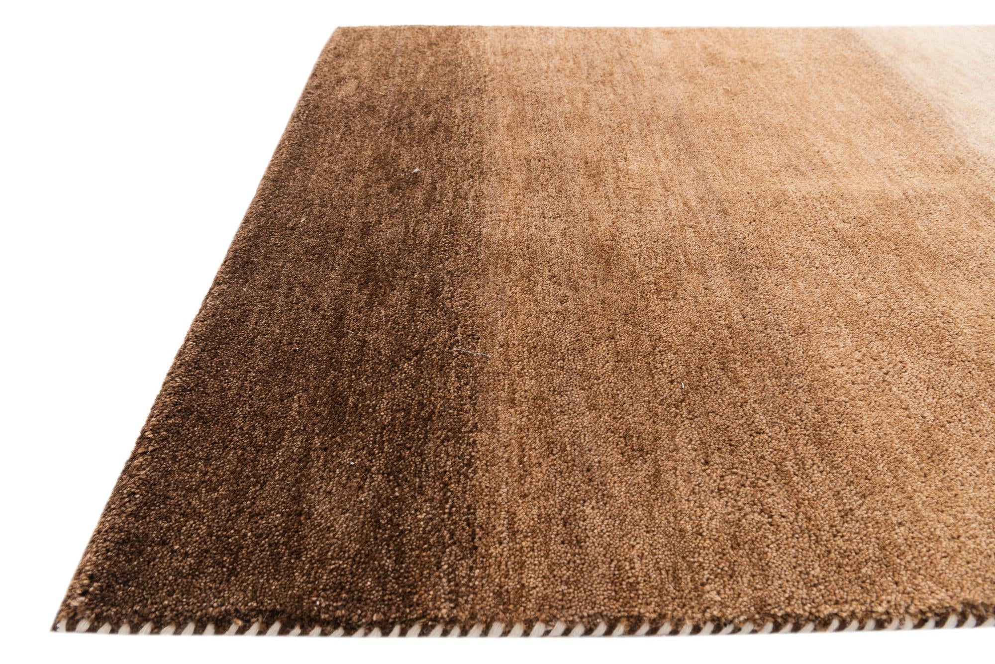 4' 1 x 6' Hand Knotted Kashkuli Gabbeh Wool Rug