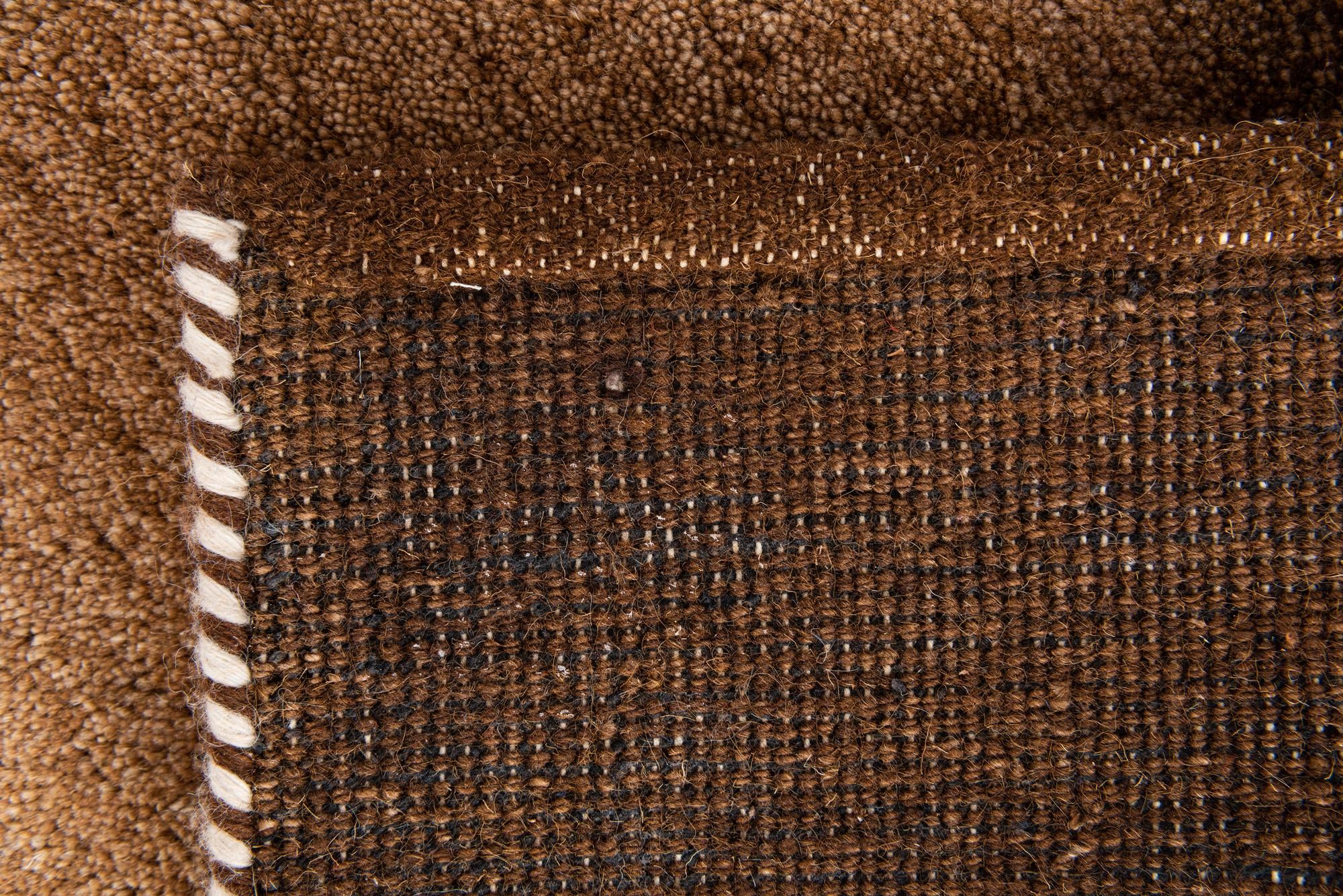 4' 1 x 6' Hand Knotted Kashkuli Gabbeh Wool Rug