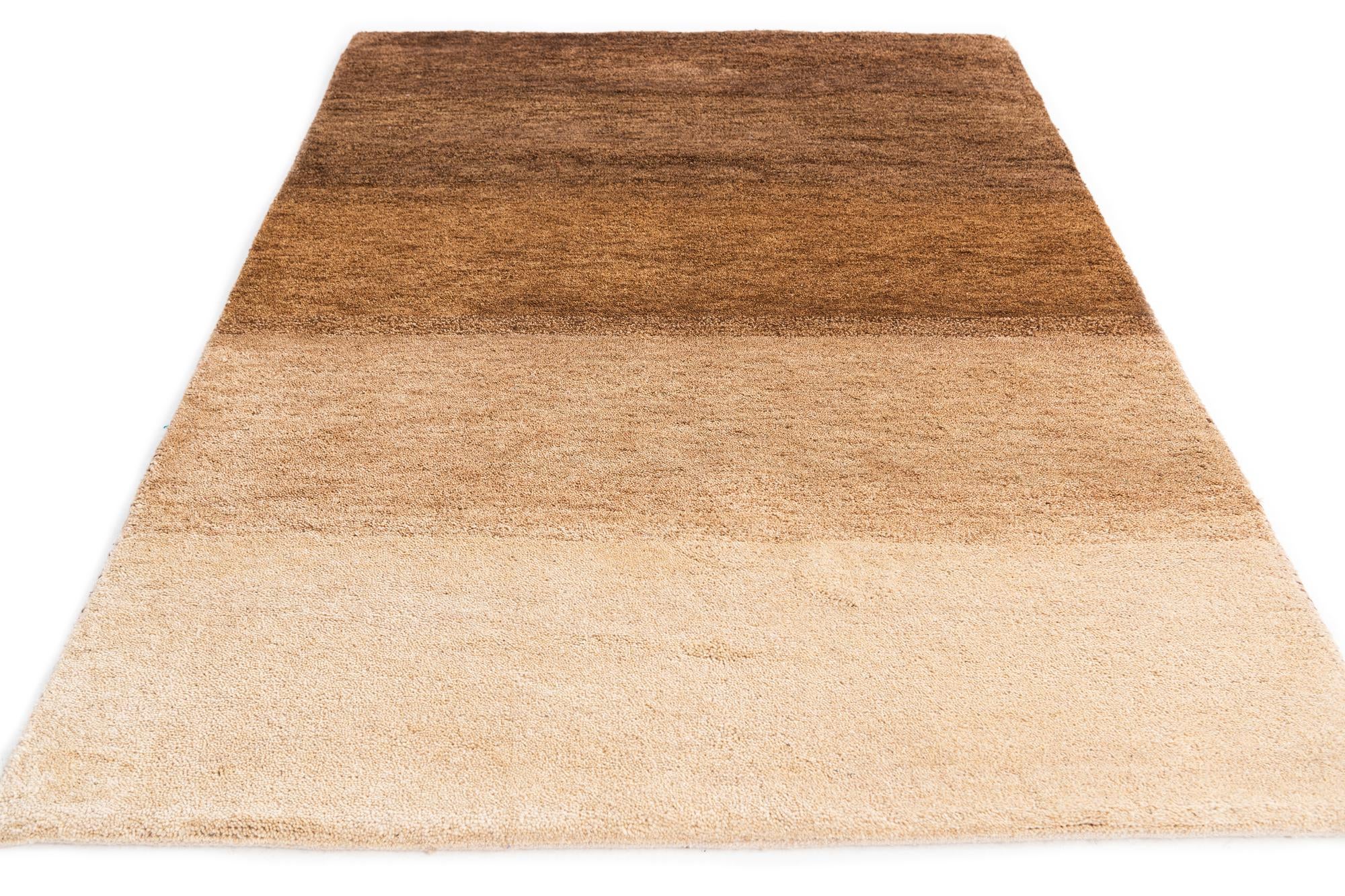 4' x 6' Hand Knotted Kashkuli Gabbeh Wool Rug