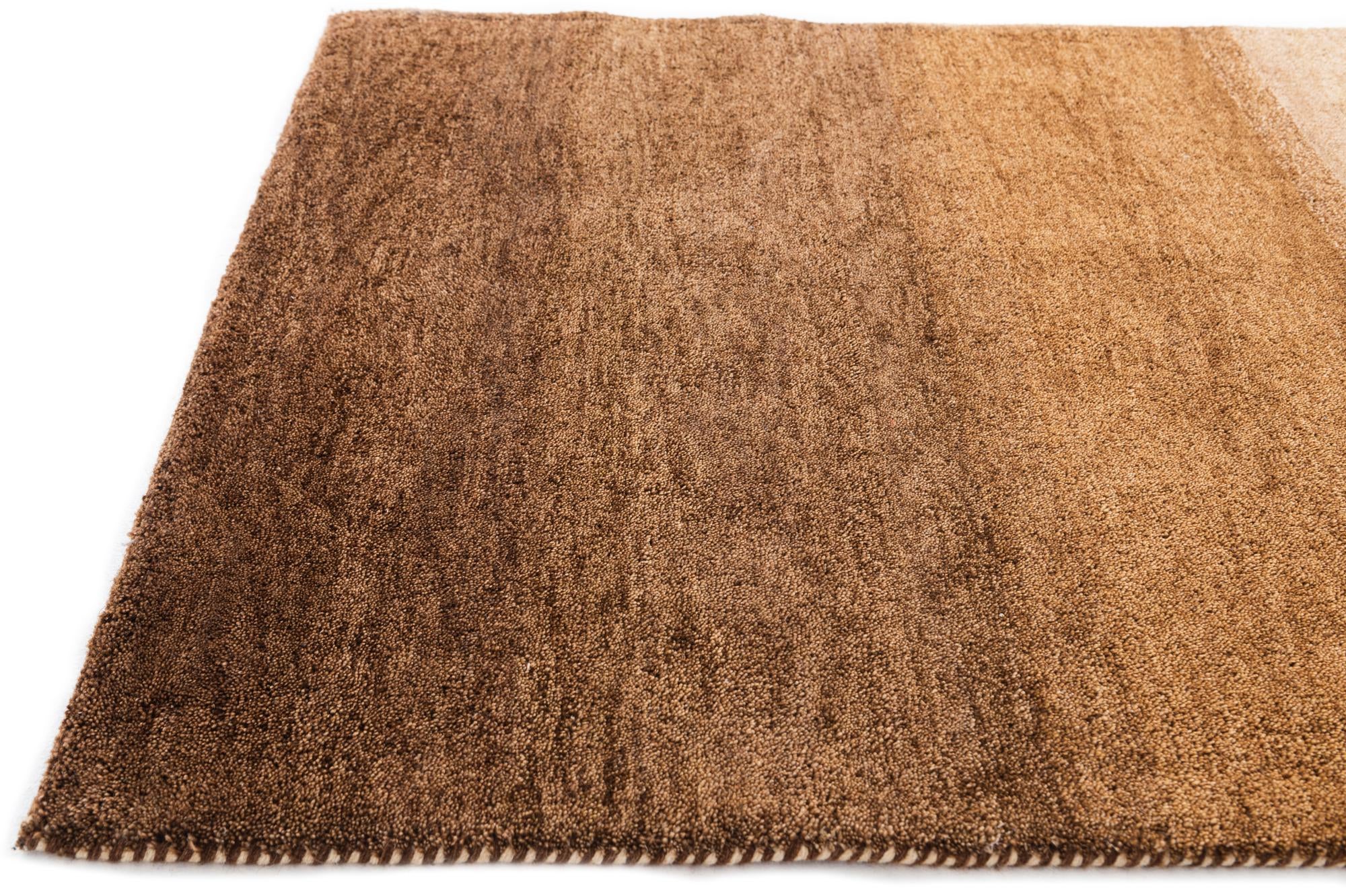 4' x 6' Hand Knotted Kashkuli Gabbeh Wool Rug