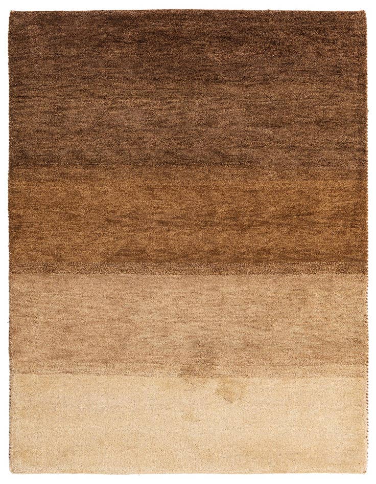 Detail image of 4' x 6' Hand Knotted Kashkuli Gabbeh Wool Rug