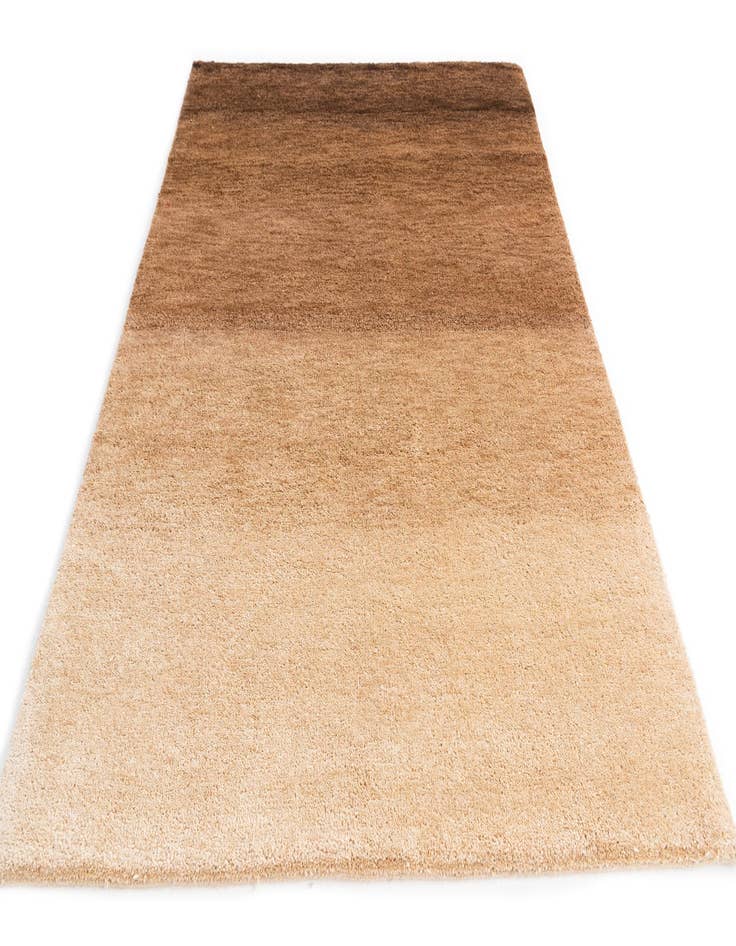 Detail image of 4' 2 x 6'  Hand Knotted Kashkuli Gabbeh Wool Rug