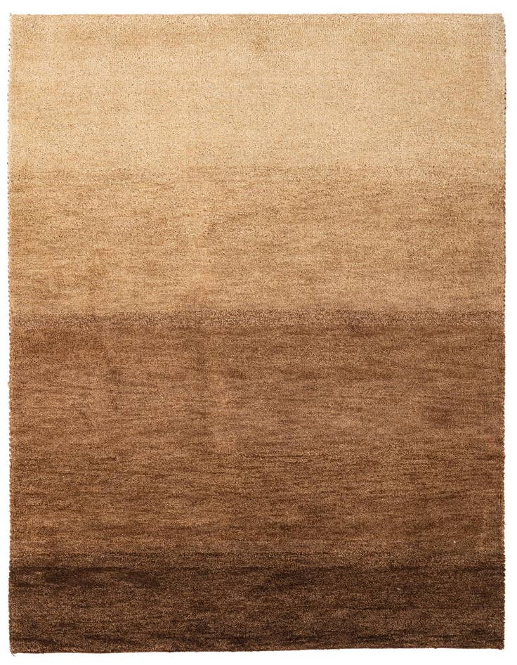 Detail image of 4' 2 x 6' Hand Knotted Kashkuli Gabbeh Wool Rug