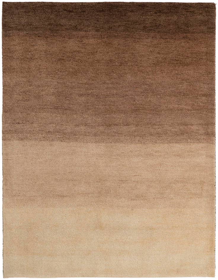 Detail image of 4' 10 x 6' 7 Hand Knotted Kashkuli Gabbeh Wool Rug